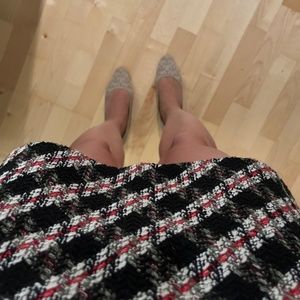 ZARA tweed mini skirt (NWOT)